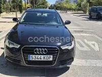 Usado Audi A6 S-Line 177 CV (130 kW) 2011 Negro Familiar