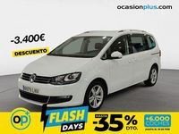 Usado VW Sharan Advance 150 CV (110 kW) 2021 Blanco Monovolumen