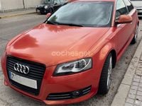 Usado Audi A3 Ambition 125 CV (91 kW) 2009 Naranja Berlina