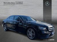 Usado Mercedes E350 299 CV (219 kW) 2018 Negro Berlina