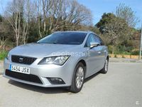 Usado Seat Leon ST Reference 110 CV (80 kW) 2016 Gris / plata Familiar