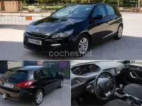Usado Peugeot 308 Active 92 CV (67 kW) 2014 Negro Berlina
