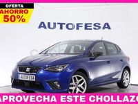 Usado Seat Ibiza FR 90 CV (66 kW) 2020 Azul Berlina