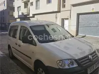 Usado VW Caddy 105 CV (77 kW) 2010 Blanco Monovolumen