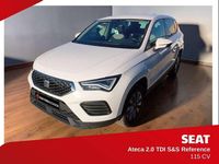 Usado Seat Ateca Reference 116 CV (85 kW) 2022 Blanco SUV