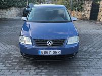Usado VW Touran Conceptline 100 CV (73 kW) 2004 Azul Monovolumen