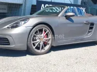 Usado Porsche 718 Boxster S 350 CV (257 kW) 2018 Gris / plata Descapotable