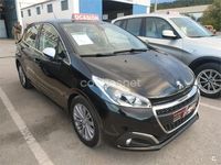 Usado Peugeot 208 Active 100 CV (73 kW) 2015 Negro Utilitario