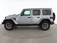 Usado Jeep Wrangler Unlimited Sahara 200 CV (147 kW) 2019 Plata SUV