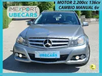 Usado Mercedes C200 136 CV (100 kW) 2011 Gris Familiar