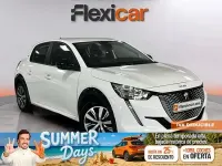 Usado Peugeot e-208 Active 100 kW (136 CV) 2023 Blanco Utilitario
