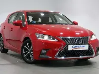 Usado Lexus CT200h Business Edition 82 CV (60 kW) 2018 Rojo Berlina