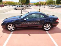 Usado Mercedes SL350 272 CV (200 kW) 2008 Azul Descapotable