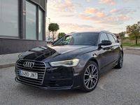 Usado Audi A6 Comfort 190 CV (139 kW) 2016 Negro Familiar