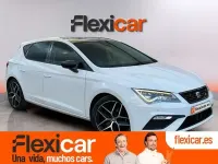 Usado Seat Leon FR 190 CV (139 kW) 2019 Negro Utilitario