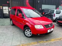 Usado VW Caddy Life 105 CV (77 kW) 2010 Rojo Monovolumen