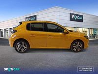 Usado Peugeot 208 Allure 102 HP (75 kW) 2021 Amarelo Citadino