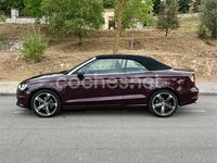 Usado Audi A3 Cabriolet Ambition 150 CV (110 kW) 2014 Granate Descapotable