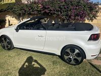 Usado VW Golf Cabriolet GTI 210 CV (154 kW) 2014 Blanco Descapotable