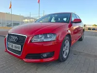 Usado Audi A3 Sportback Ambiente 140 CV (102 kW) 2012 Rojo Utilitario