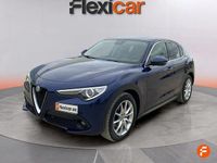 Usado Alfa Romeo Stelvio 180 CV (132 kW) 2017 Azul SUV