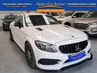 Usado Mercedes C220 170 CV (125 kW) 2017 Blanco Coupe