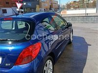 Usado Peugeot 207 GT 110 CV (80 kW) 2006 Azul Berlina