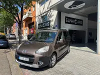 Käytetty Peugeot Partner Tepee Outdoor 92 HP (67 kW) 2015 Ruskea Tila-auto