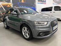 Usado Audi Q3 S-Line 140 CV (102 kW) 2014 Gris / plata SUV
