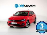 Usado VW Polo United 111 CV (81 kW) 2021 Rojo Berlina