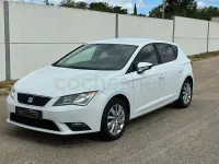 Usado Seat Leon Reference 105 CV (77 kW) 2014 Blanco Berlina