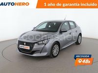 Usado Peugeot 208 Active 101 CV (74 kW) 2020 Gris Utilitario