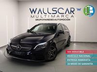Usado Mercedes C220 196 CV (144 kW) 2019 Azul Familiar