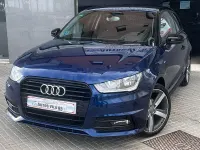 Usado Audi A1 S-Line 95 CV (69 kW) 2017 Azul Utilitario