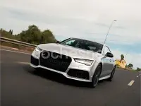 Usado Audi RS7 Sportback 560 CV (411 kW) 2017 Gris / plata Utilitario