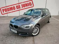 Usado BMW 118 Advantage 170 CV (125 kW) 2015 Gris / plata Utilitario