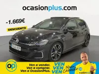 Usado VW Golf VII GTE 204 CV (150 kW) 2018 Negro Berlina
