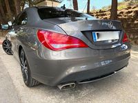 Usado Mercedes CLA220 AMG line 177 CV (130 kW) 2015 Gris / plata Berlina