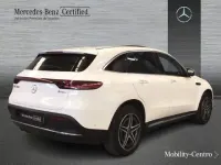 Usado Mercedes EQC400 AMG line 300 kW (408 CV) 2021 Blanco polar SUV
