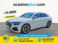 Usado Audi Q8 S-Line 435 CV (319 kW) 2020 Blanco SUV