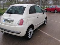 Usado Fiat 500 Lounge 69 CV (50 kW) 2009 Blanco Descapotable