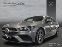 Usado Mercedes CLA200 Shooting Brake AMG line 150 CV (110 kW) 2022 Gris montaña Familiar