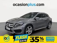 Usado Mercedes GLA220 AMG line 170 CV (125 kW) 2015 Gris SUV
