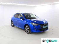 Usado Peugeot 208 Allure 99 CV (72 kW) 2021 Azul Utilitario