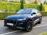 Usado Audi Q8 286 CV (210 kW) 2019 Azul SUV