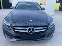 Usado Mercedes C220 Avantgarde 170 CV (125 kW) 2015 Gris / plata Berlina