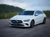 Käytetty Mercedes CLA200 Shooting Brake 150 HP (110 kW) 2021 Valkoinen Farmari