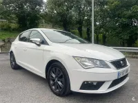 Usado Seat Leon Style Plus 150 CV (110 kW) 2018 Blanco Berlina