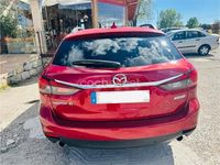 Usado Mazda 6 Luxury 150 CV (110 kW) 2015 Granate Familiar