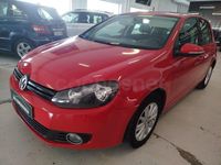 Usado VW Golf VI 105 CV (77 kW) 2010 Rojo Utilitario